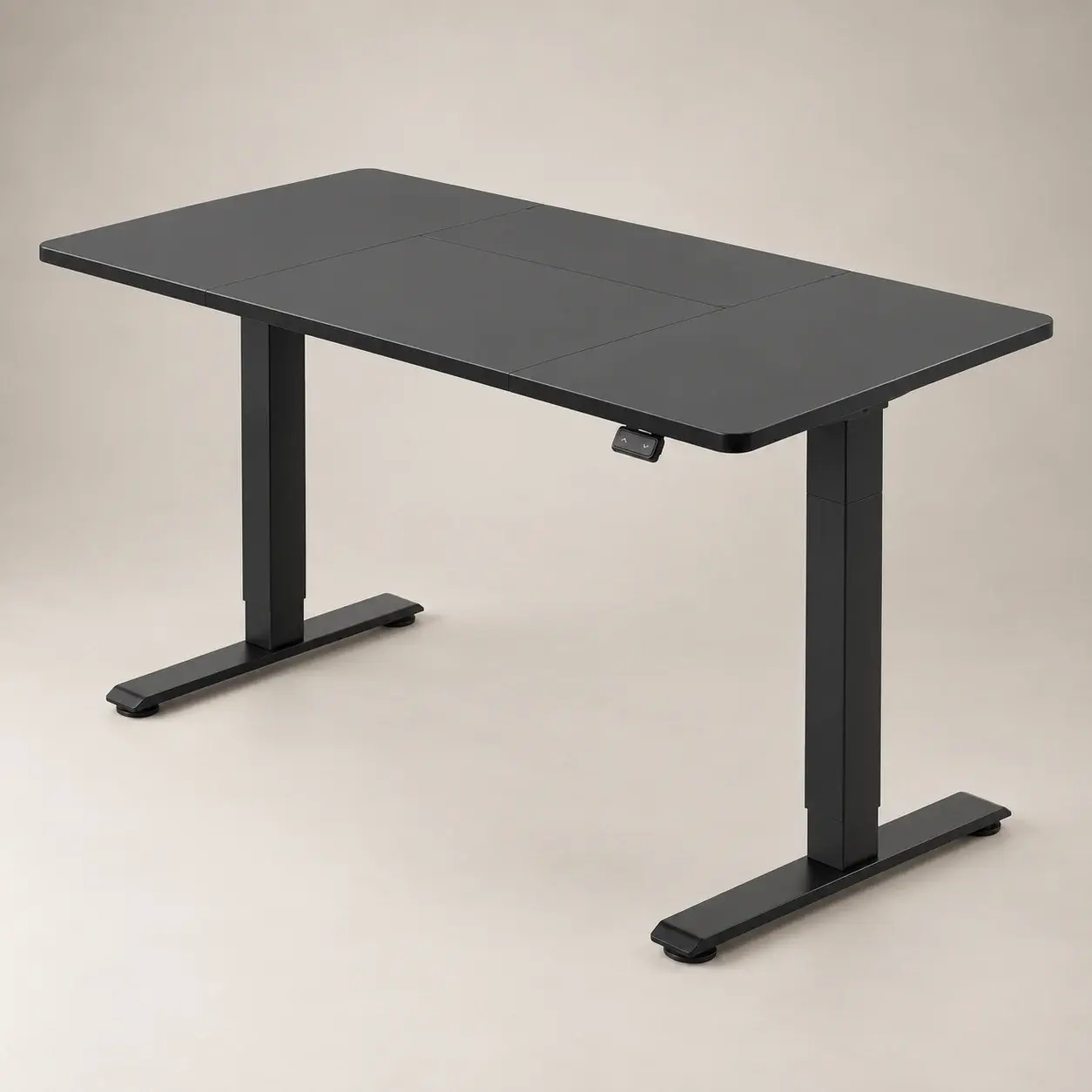 Bureau Réglable en Hauteur Devoko 140×60cm, Bureau Électrique Stable Réglable en Hauteur