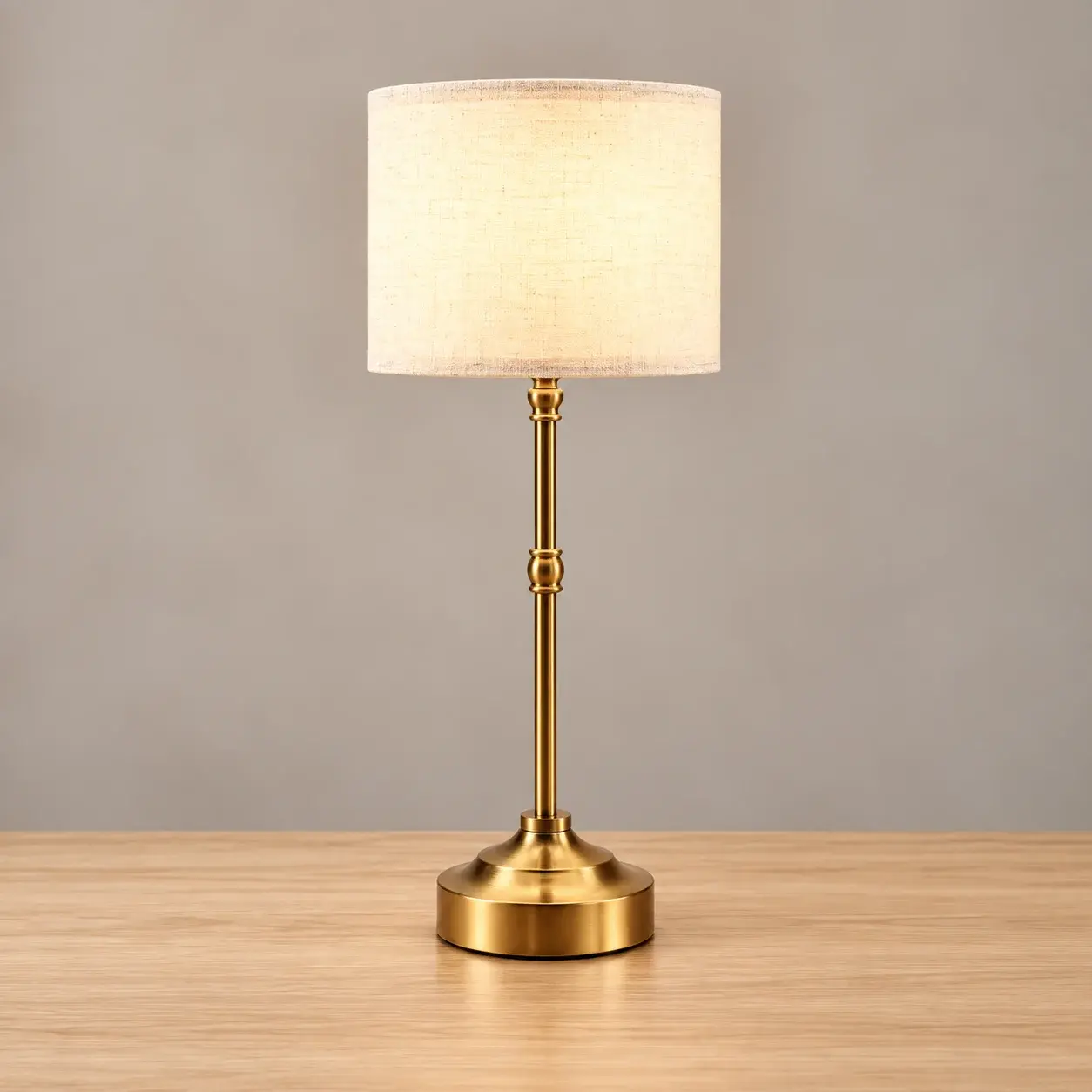 Lampes de Table Sans Fil, Lampe à Batterie Rechargeable, Lampes de Chevet Tactiles en Tissu à Intensité Variable 3 Niveaux